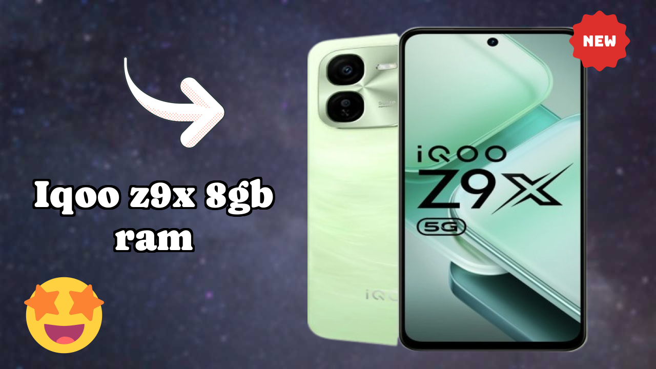IQOO Z9x 8GB RAM Gaming Benchmarks with 8 GB RAM Performance
