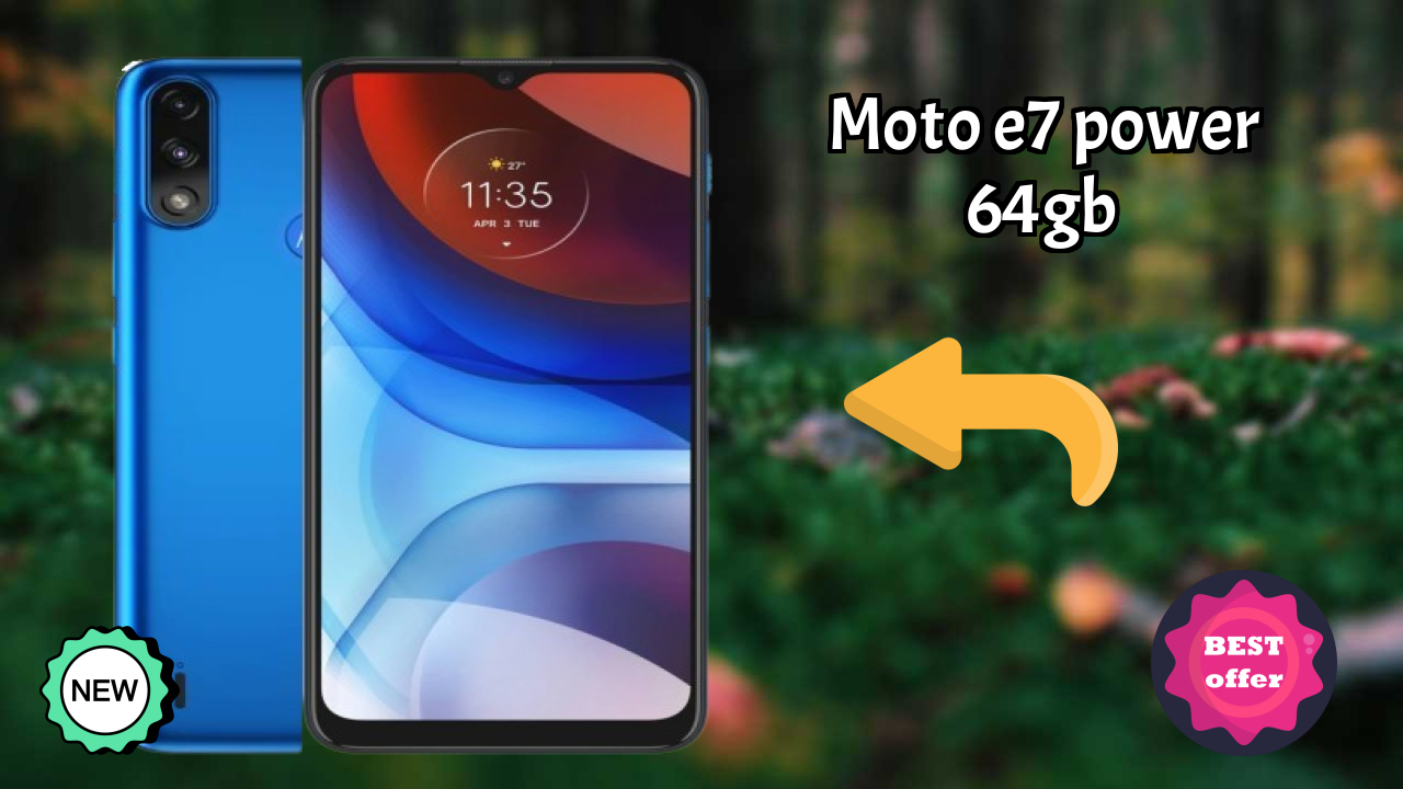 Moto E7 Power 64GB Display Analysis: 6.5 Inches (16.51 Cm) Screen
