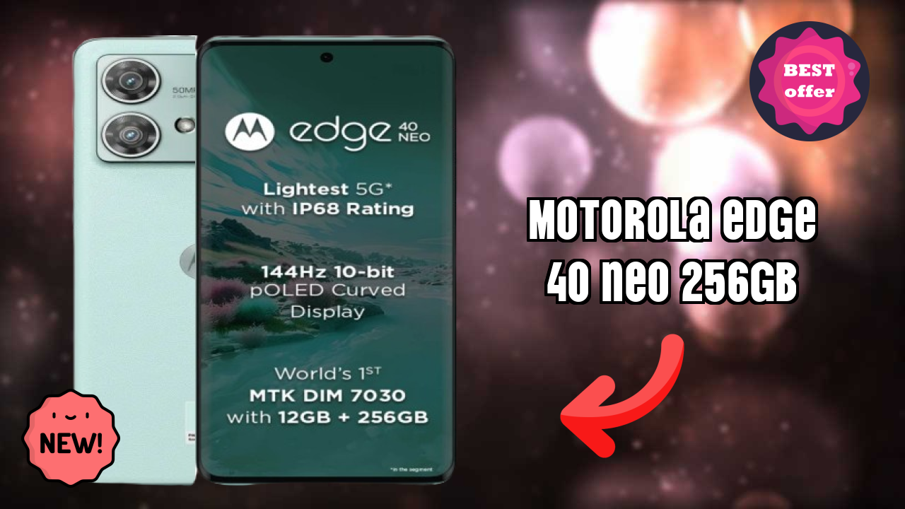 Motorola Edge 40 Neo 256GB Camera Review: 50 MP + 13 MP Rear Camera Photo Quality