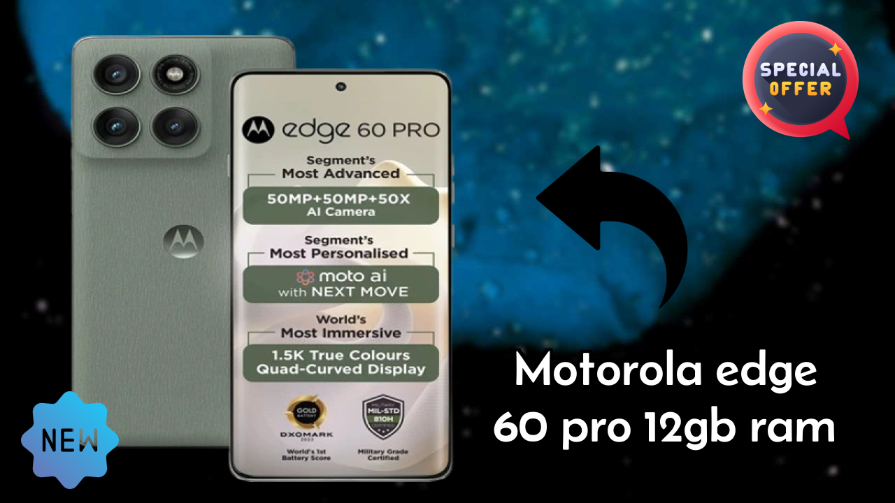 Motorola Edge 60 Pro 12GB RAM - Complete Unboxing & First Look Review