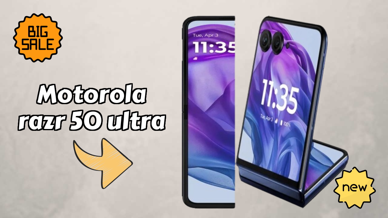 Motorola Razr 50 Ultra Display Technology: Main Display: 6.9 Inches POLED, 3000 Nits, 165 Hz Refresh Rate Screen