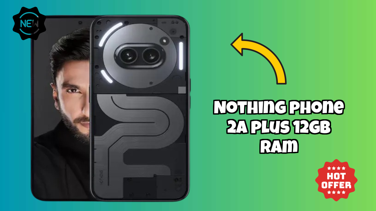 Nothing Phone 2a Plus 12GB RAM Display Analysis: 6.7 Inches (17.02 Cm) Screen