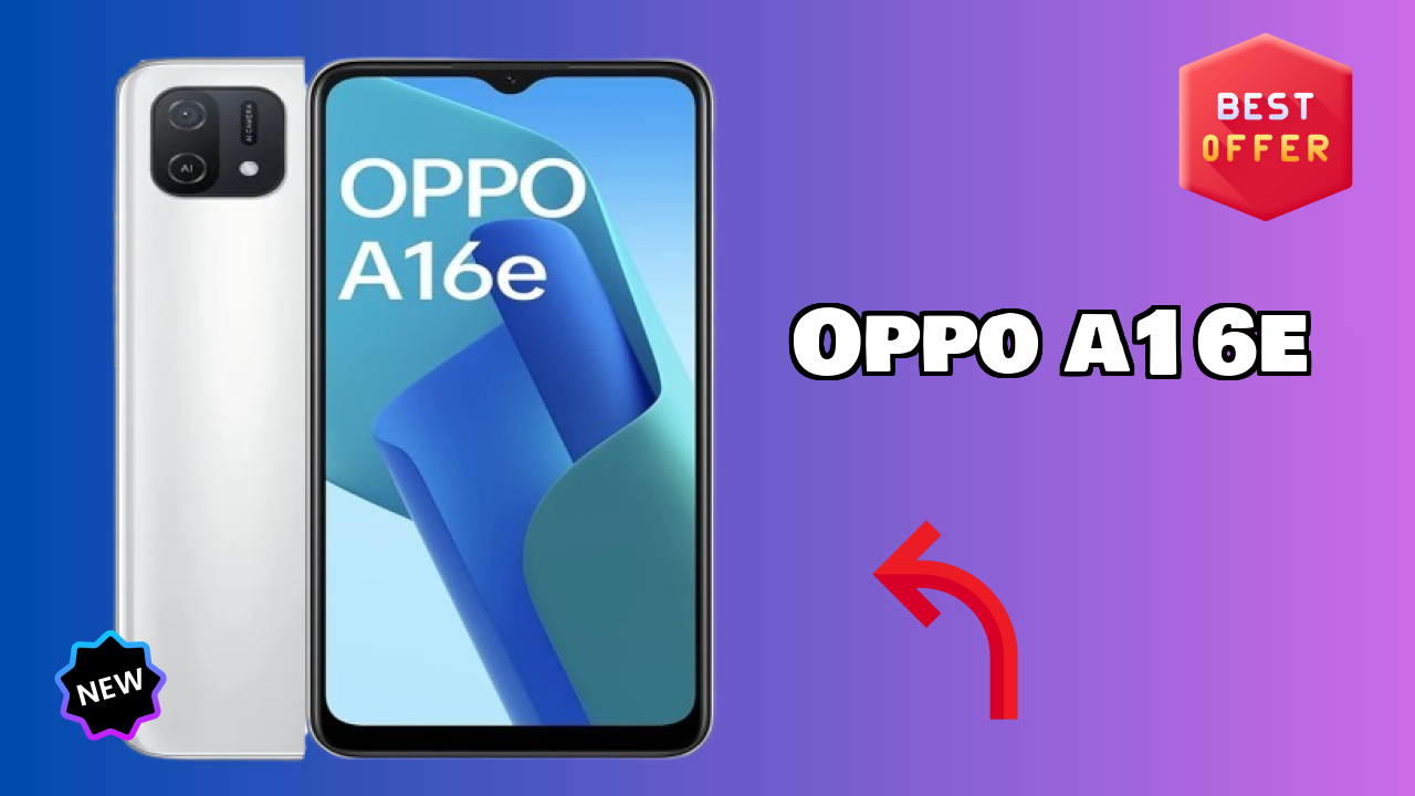 Unboxing Oppo OPPO A16e - First Impressions & Features