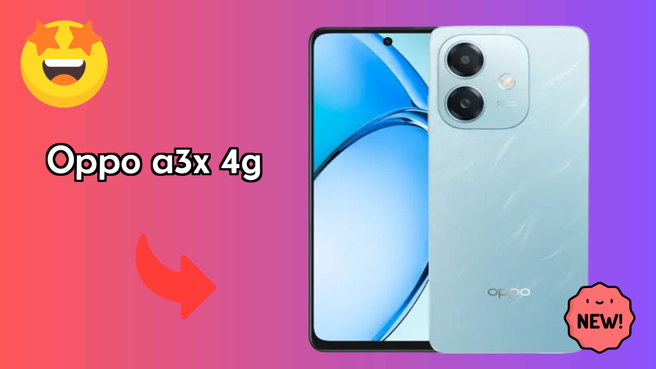 OPPO A3x 4G Display Size: 6.67 Inches (16.94 Cm) Screen Test