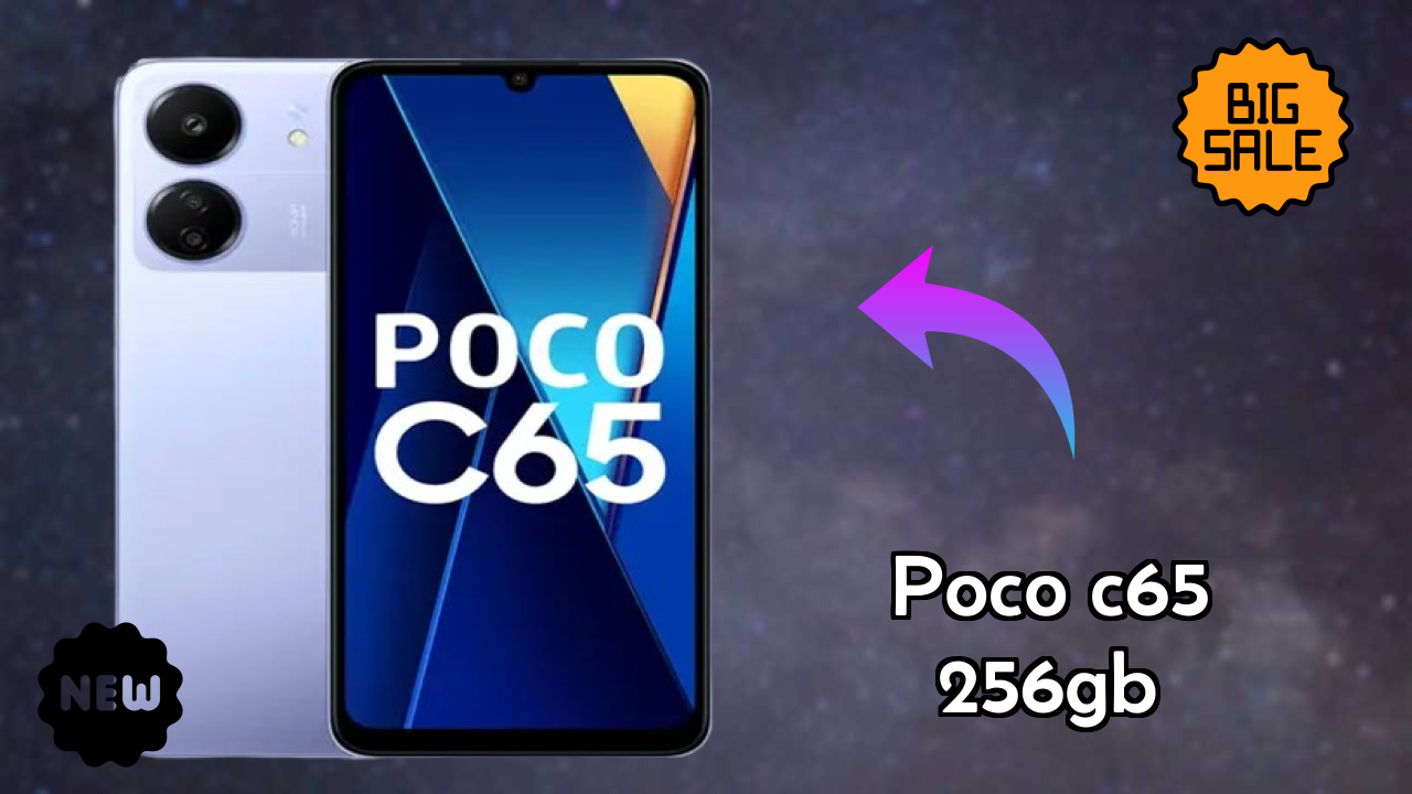 POCO C65 256GB at ₹10,999 - Complete Specifications