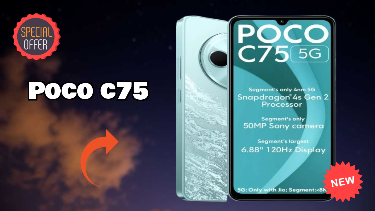 POCO C75 RAM Performance: 4 GB RAM Multitasking Test