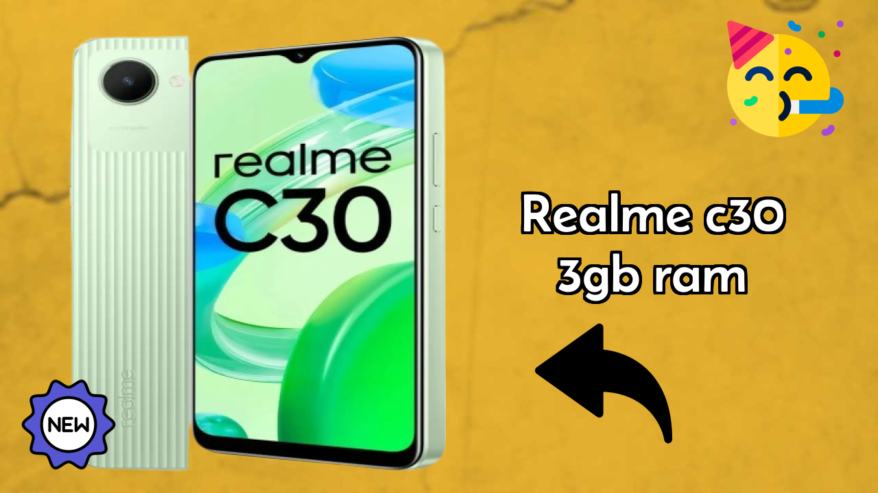 Realme C30 3GB RAM Display Size: 6.5 Inches (16.51 Cm) Screen Quality