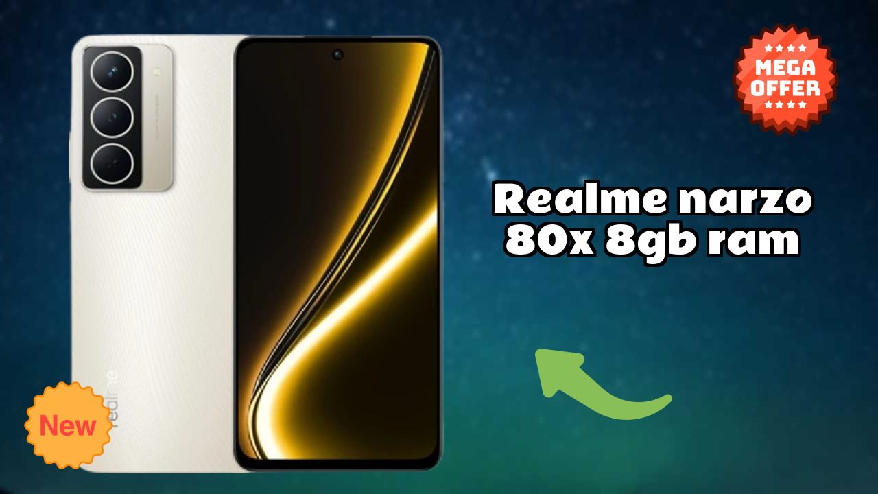 Realme Narzo 80X 8GB RAM Price Drop: Now Just ₹12,999 Available