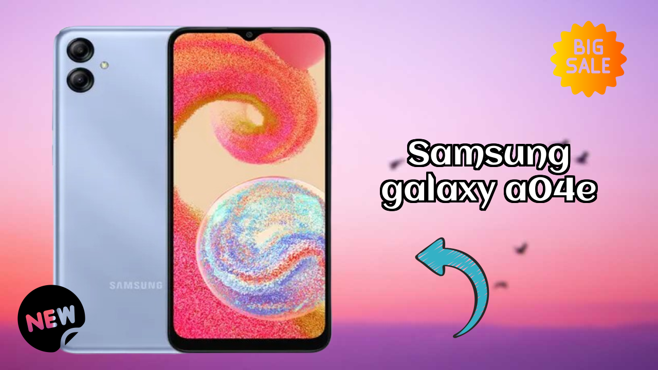 Samsung Galaxy A04e at ₹8,999 - Best Features Explained