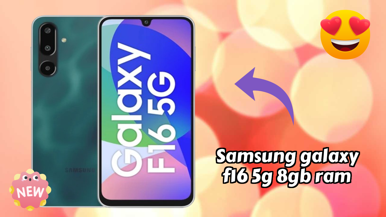 Samsung Galaxy F16 5G 8GB RAM at ₹15,499 - Complete Specifications