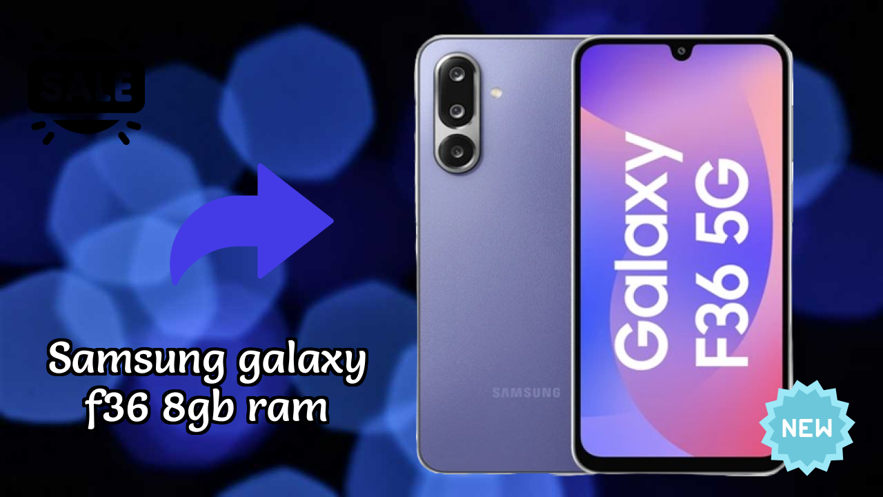 Samsung Galaxy F36 8GB RAM Display Size: 6.7 Inches (17.02 Cm) Screen Review