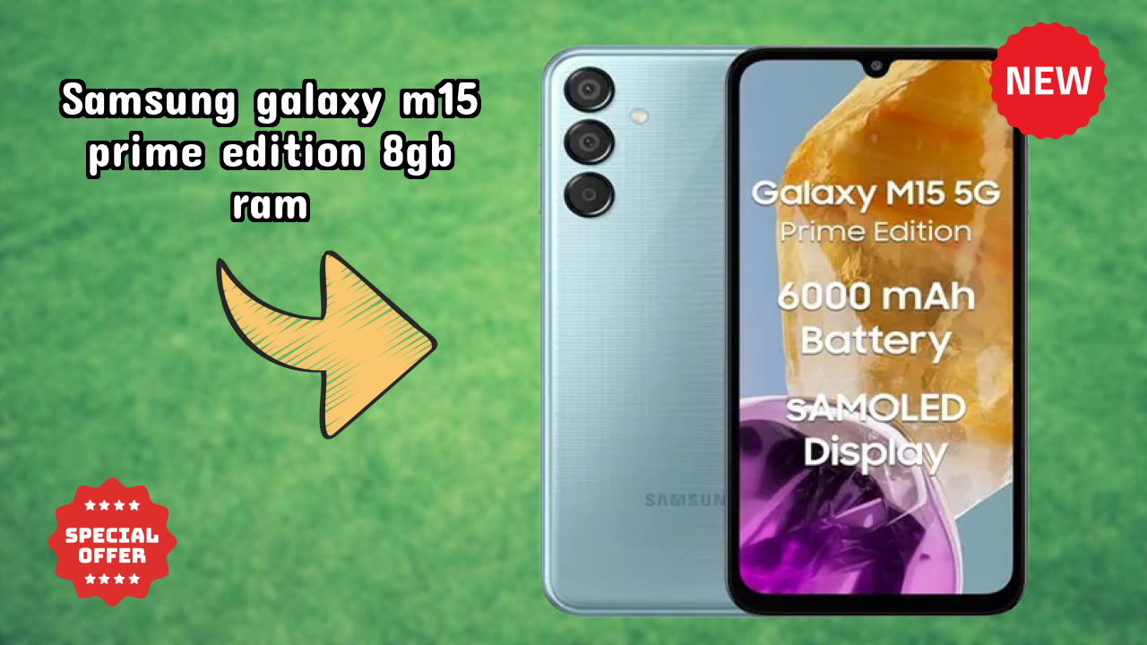 Samsung Galaxy M15 Prime Edition 8GB RAM Review: 8 GB RAM Multitasking Analysis