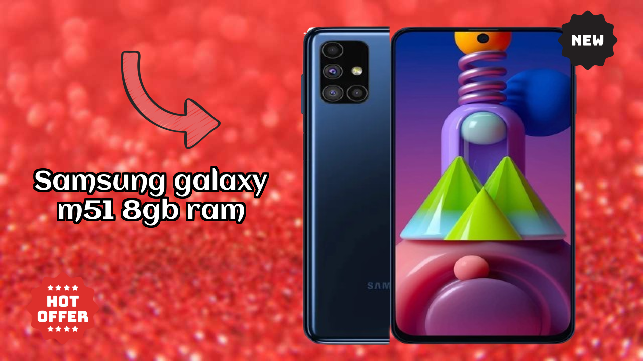 Samsung Galaxy M51 8GB RAM Display Size: 6.7 Inches (17.02 Cm) Screen Analysis