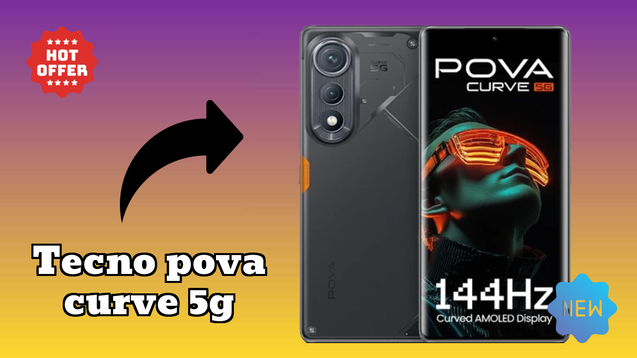 Tecno Fans Alert: Tecno Pova Curve 5G Massive Price Drop to ₹14,599