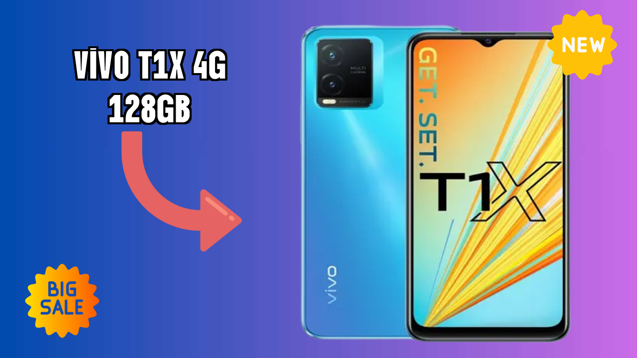 Vivo T1x 4G 128GB Price Drop Alert: Now Just ₹12,999