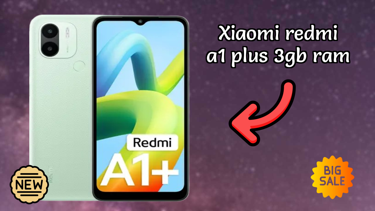 Xiaomi Redmi A1 Plus 3GB RAM Display Review: IPS LCD Screen