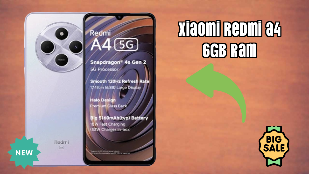 Xiaomi Redmi A4 6GB RAM Performance: 6 GB RAM Gaming Review